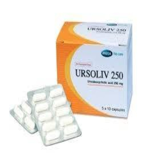 Ursoliv 250mg Capsule (50 capsules)